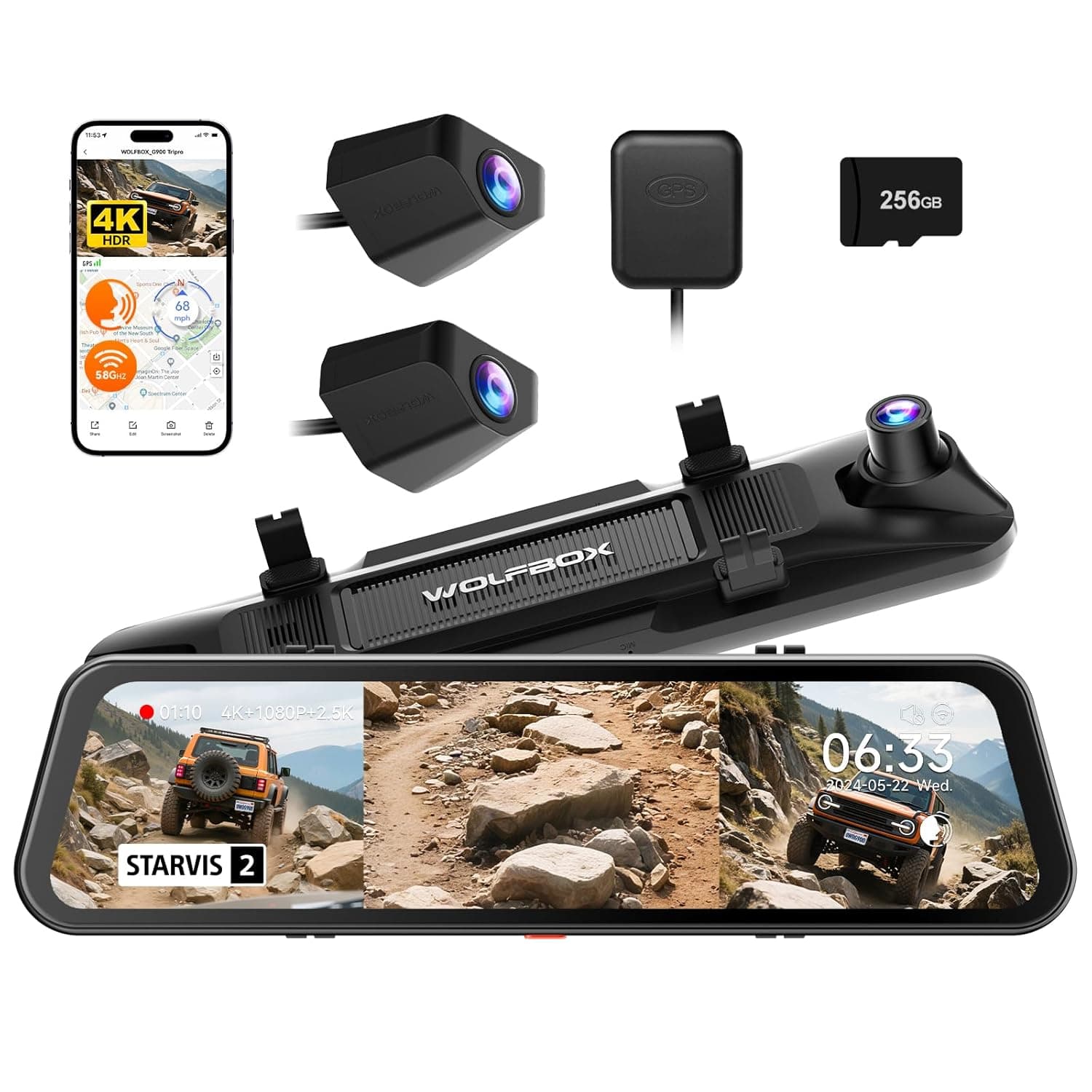 Wolfbox G900 Pro Mirror